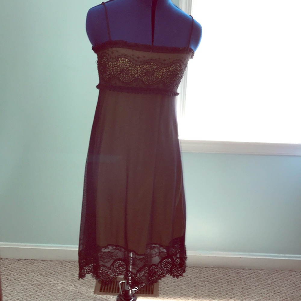 Black Lace Cocktail Dress